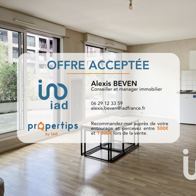 Appartement 1 pièce 37 m²