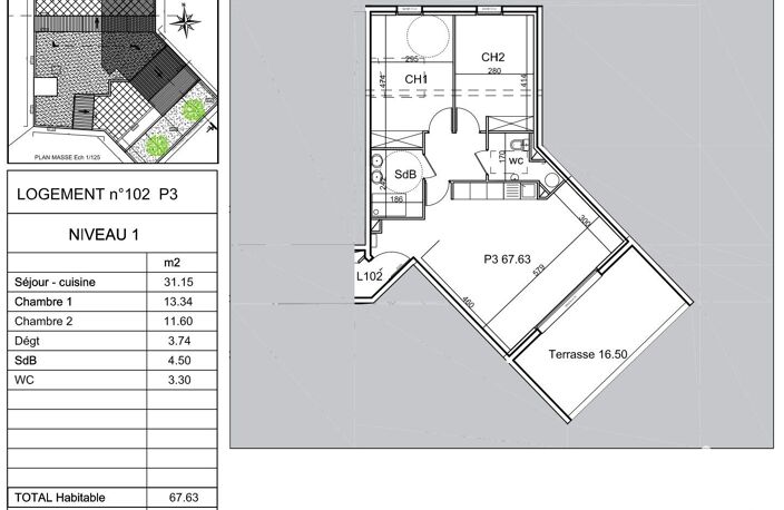 Vente Appartement 3 pièces — photo 5