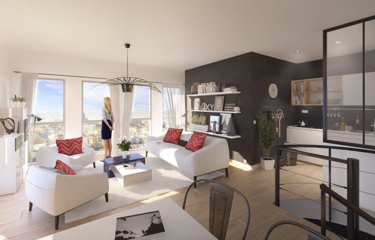 appartement neuf T4, T5 pièces 84 à 154 m2 à vendre à Metz (57000)