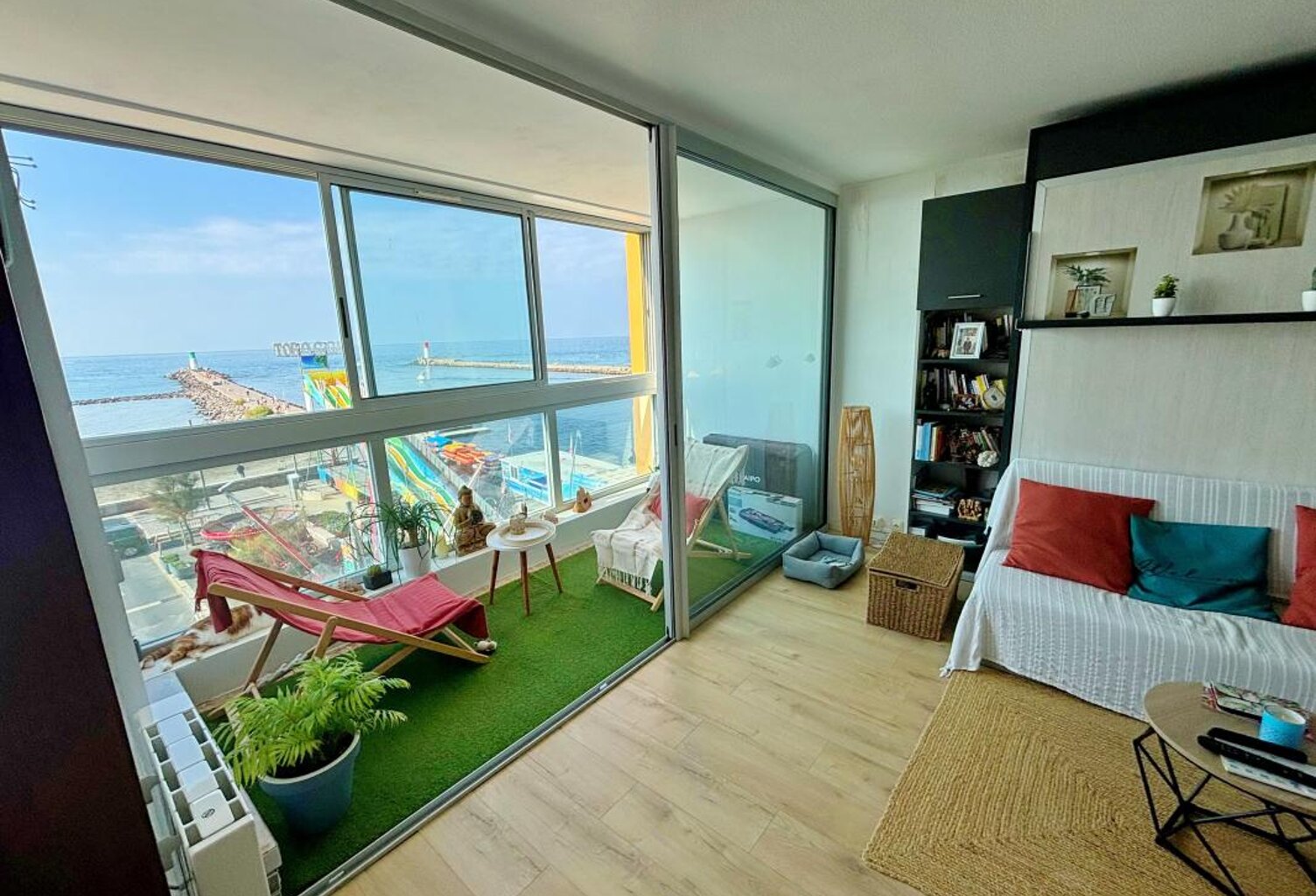 Appartement T2 avec une double vue Mer — photo 1