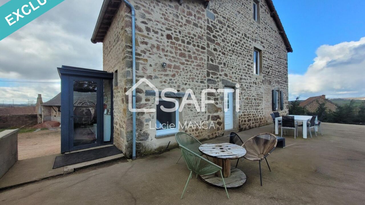 maison 4 pièces 125 m2 à vendre à Saint-Martin-de-Salencey (71220)