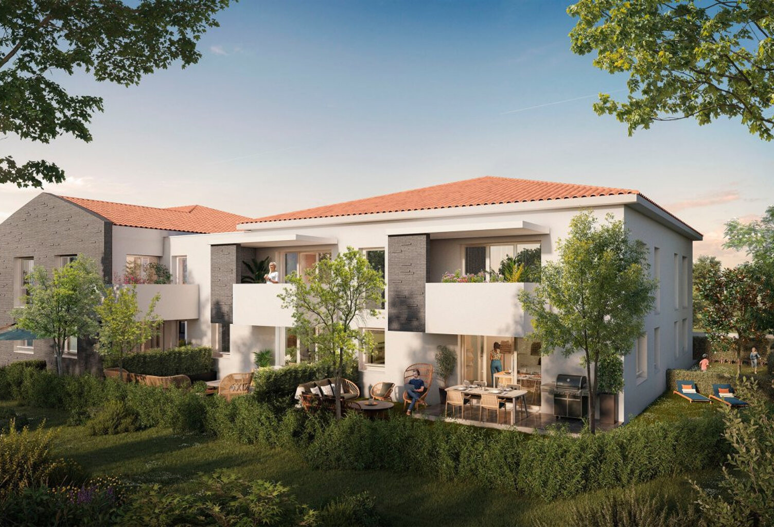 Vente programme neuf T1, T4 28 à 117 m² Quint-Fonsegrives (31130) — photo 1