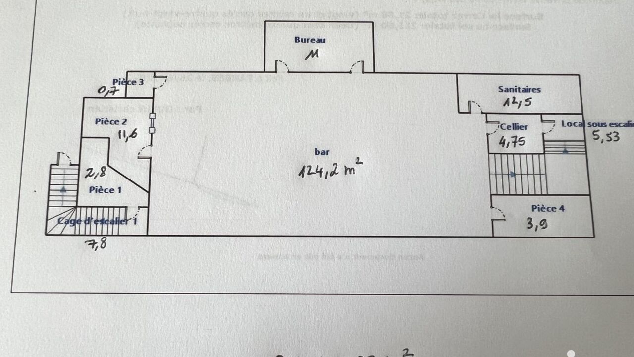 commerce  pièces 215 m2 à vendre à Tarbes (65000)