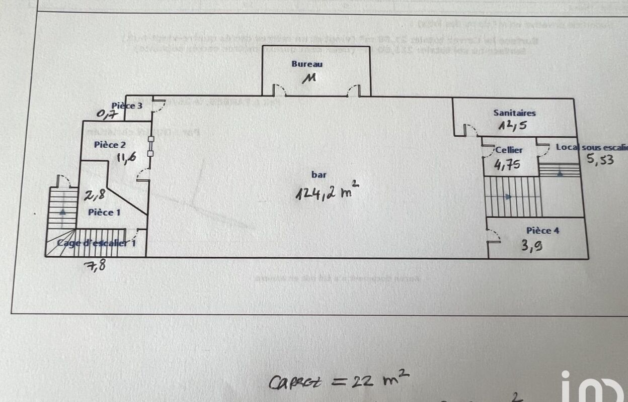 commerce  pièces 215 m2 à vendre à Tarbes (65000)