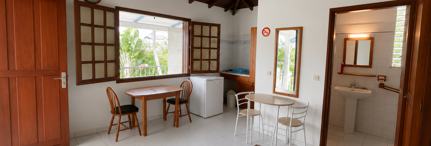 Appartement 1 Pièce 23 m² à louer à Le Gosier (97190)