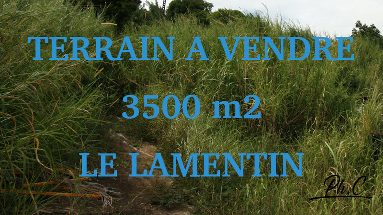 terrain  pièces 3500 m2 à vendre à Le Lamentin (97232)