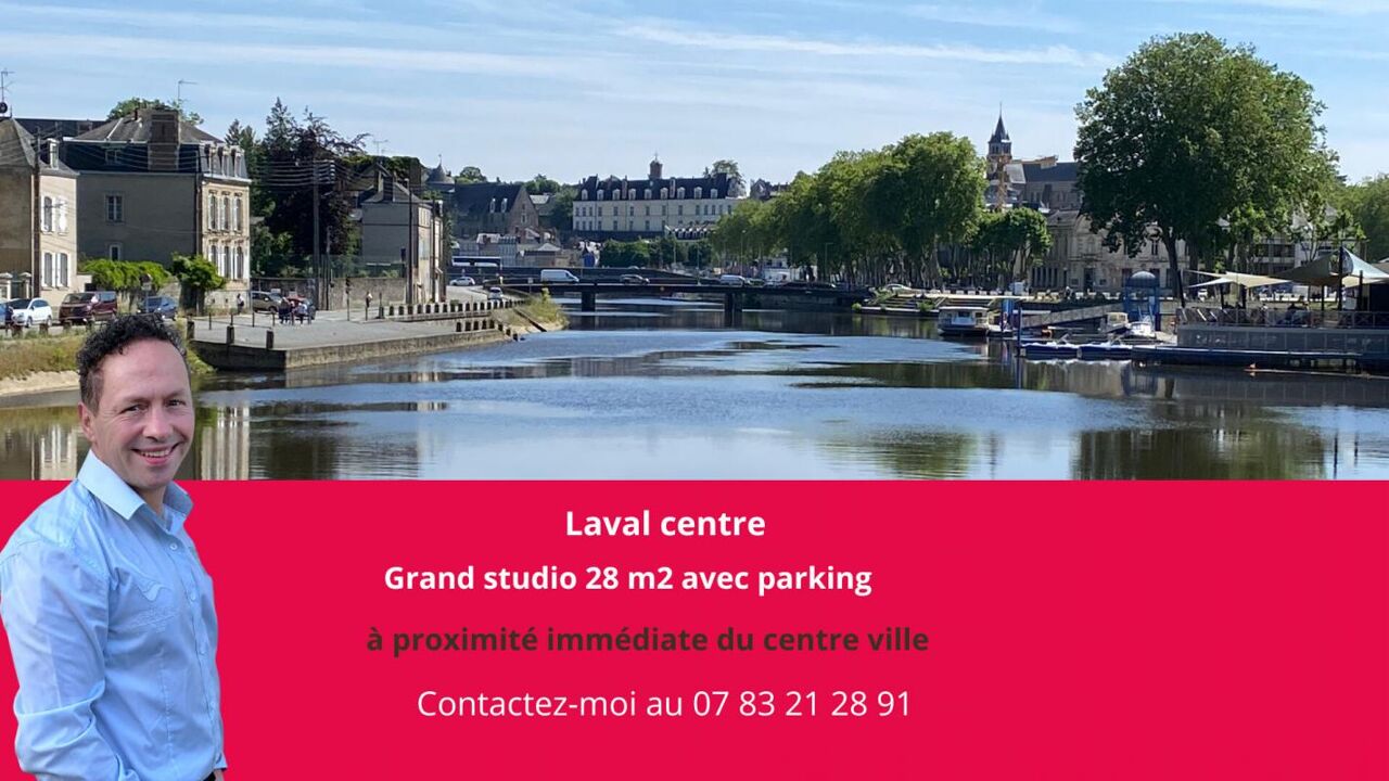 appartement 1 pièces 27 m2 à vendre à Laval (53000)