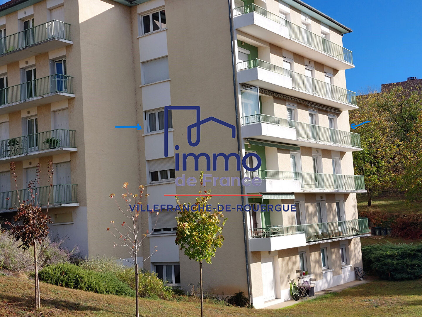 Appartement 4 pièces  à vendre Villefranche-de-Rouergue 12200