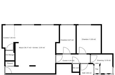 vente appartement 749 000 € à proximité de Paris 1 (75001)