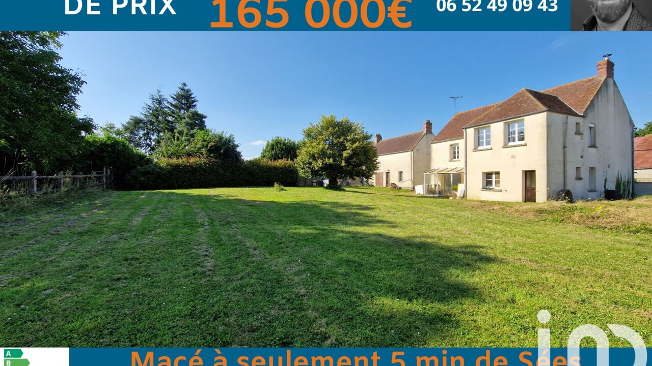 maison 6 pièces 141 m2 à vendre à Macé (61500)