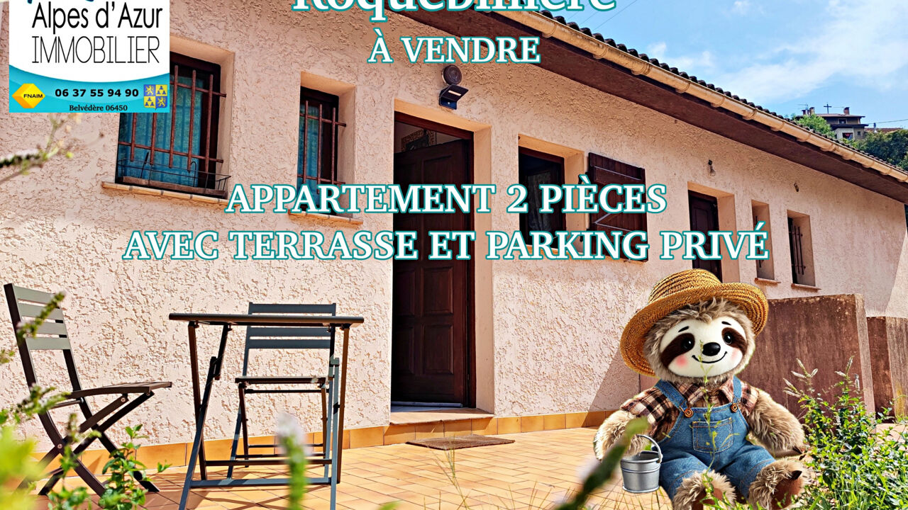 appartement 2 pièces 33 m2 à vendre à Roquebillière (06450)