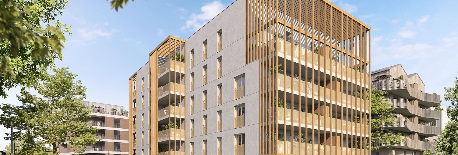 Appartement neuf T3, T5 Pièce 64 à 99 m² à vendre à Nantes (44000)