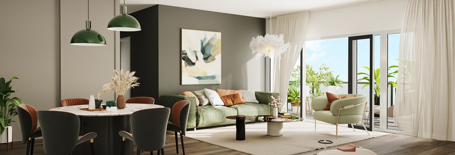 Appartement neuf T4, T5, T6 Pièce 95 à 136 m² à vendre à Nantes (44000)