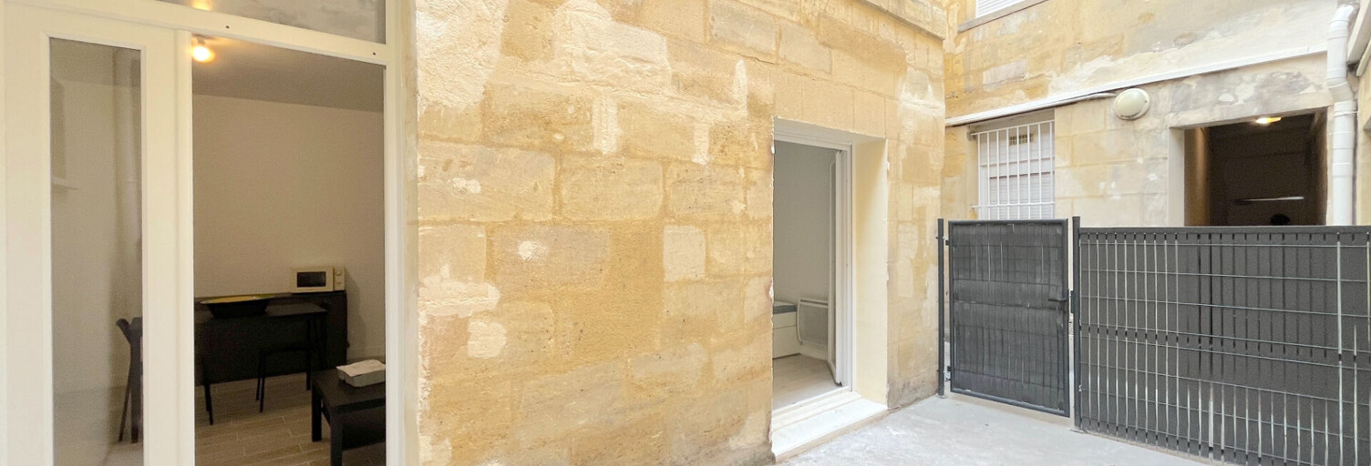 Appartement 2 Pièces 31 m² à vendre à Bordeaux (33000)