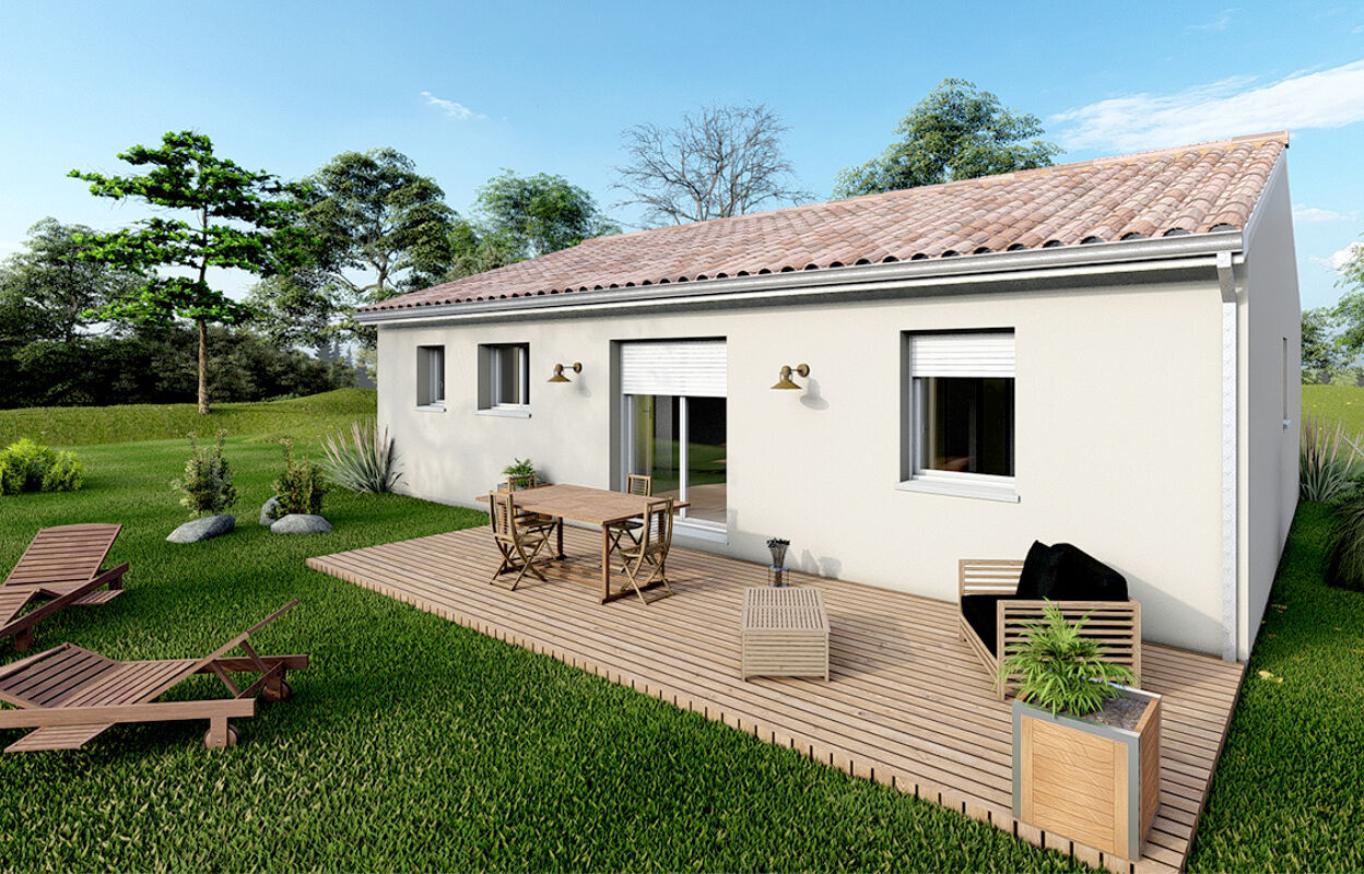 maison 75 m2 à construire à Saint-Cyr (87310)