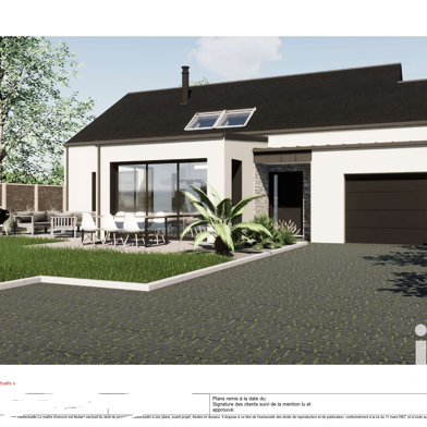 Terrain 440 m²