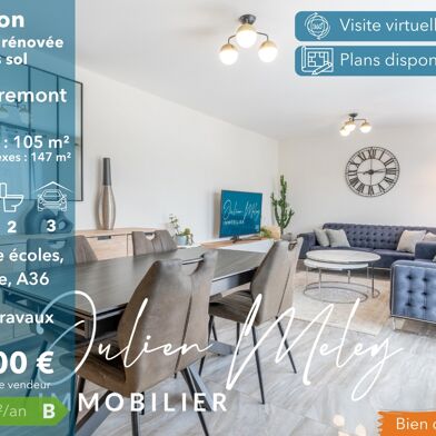 Maison 6 pièces 105 m²