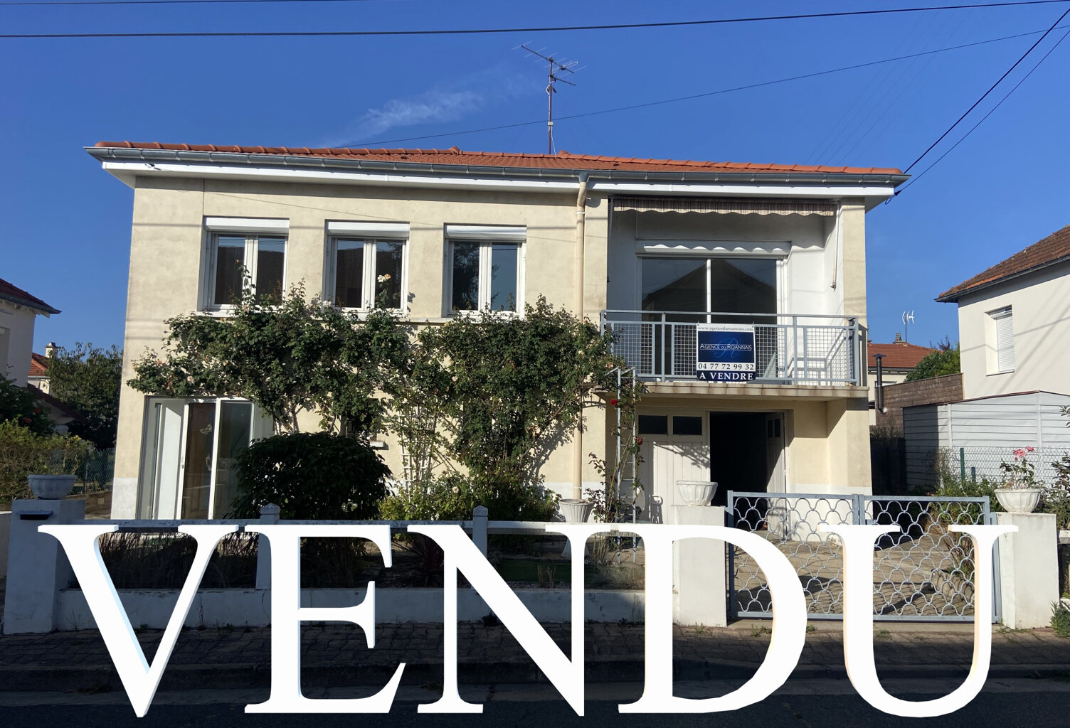 Le Coteau, maison de ville des années 70 sur 400m2 de terrai — photo 1