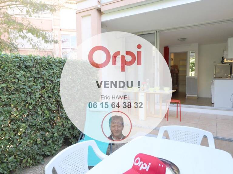 Appartement Palavas-Les-Flots studio cabine avec terrasse, jardinet et parking privé — photo 1