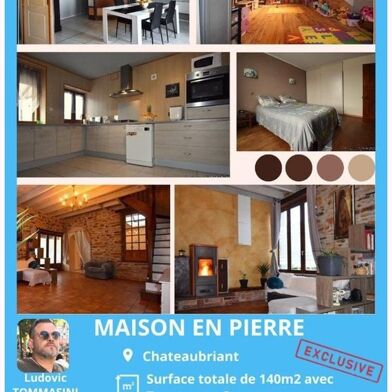 Maison 4 pièces 140 m²