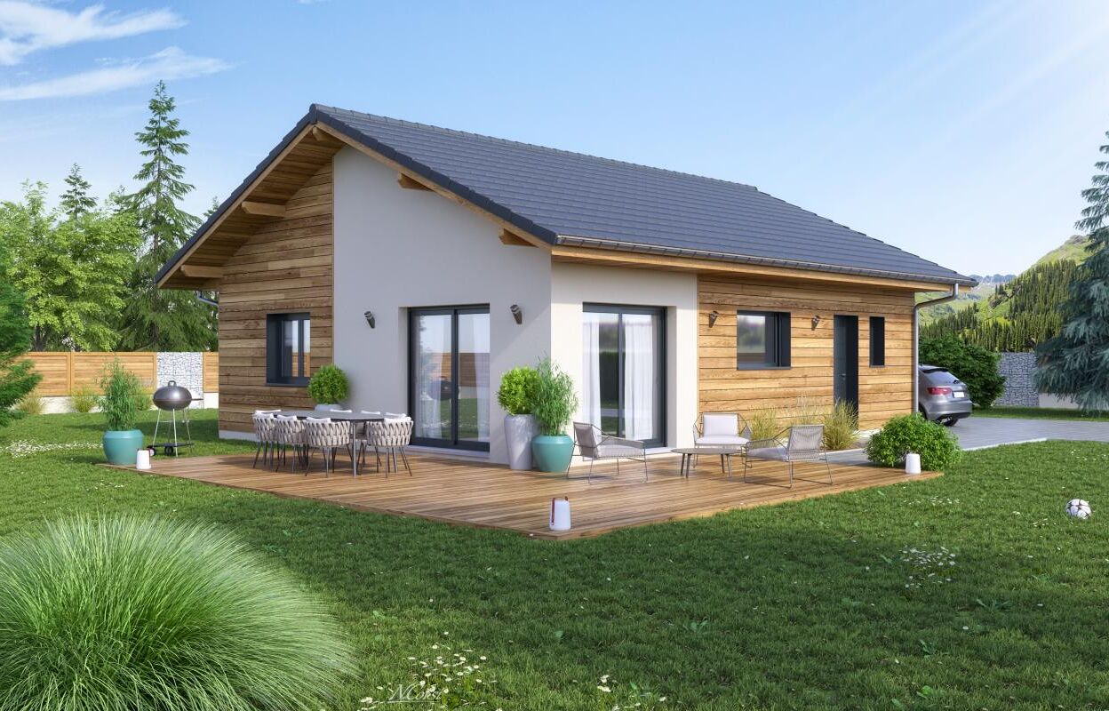 maison 80 m2 à construire à Magland (74300)