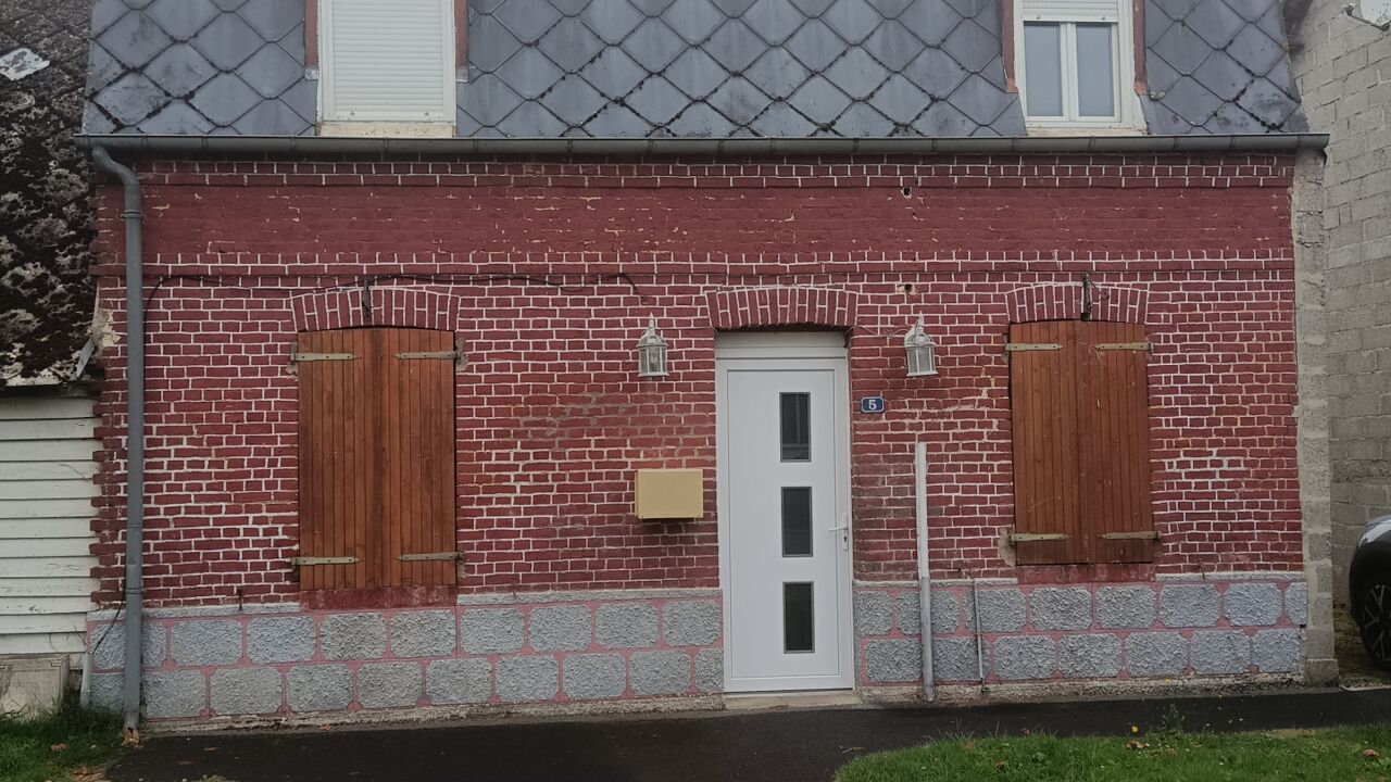 maison 3 pièces 57 m2 à vendre à Fallencourt (76340)