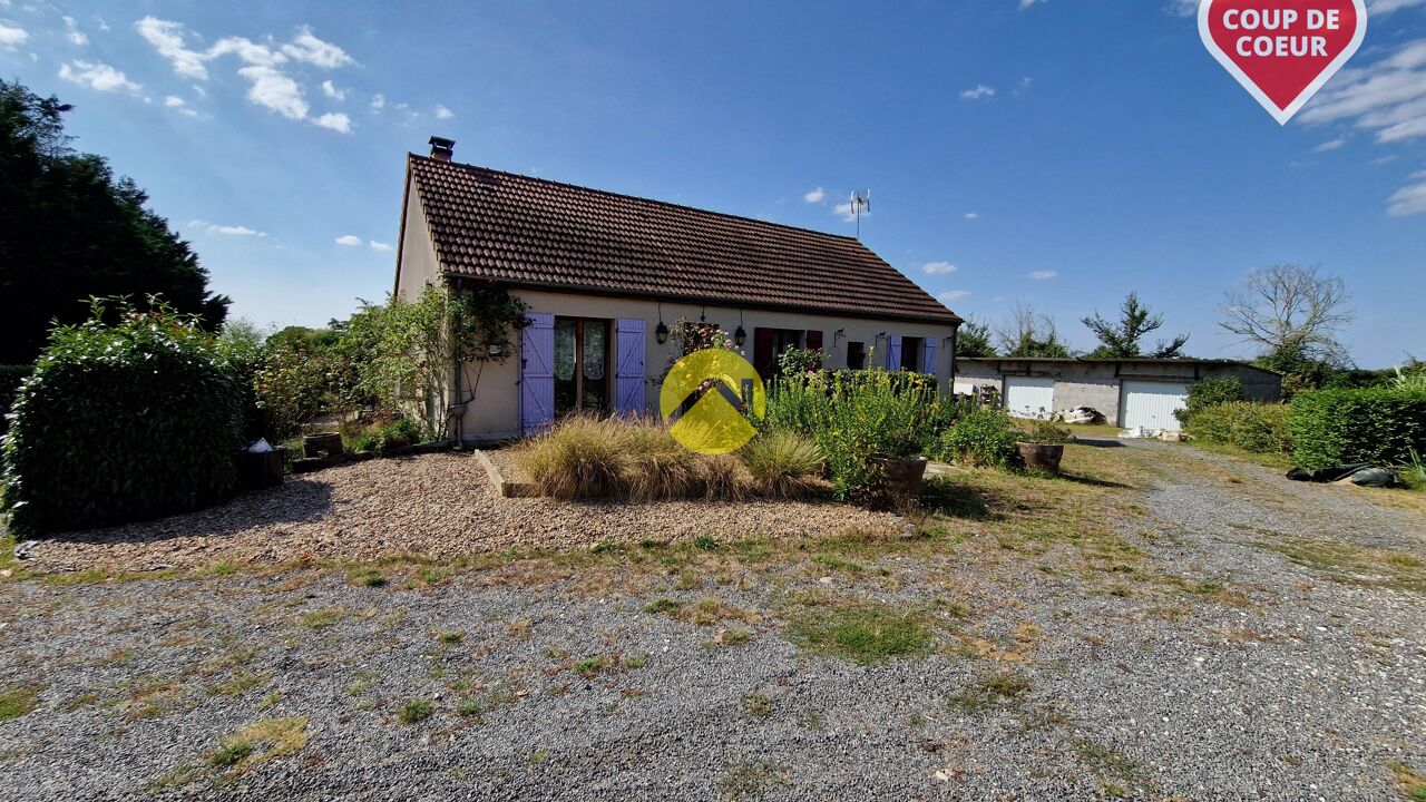 maison 5 pièces 102 m2 à vendre à La Chapelle-Hugon (18150)