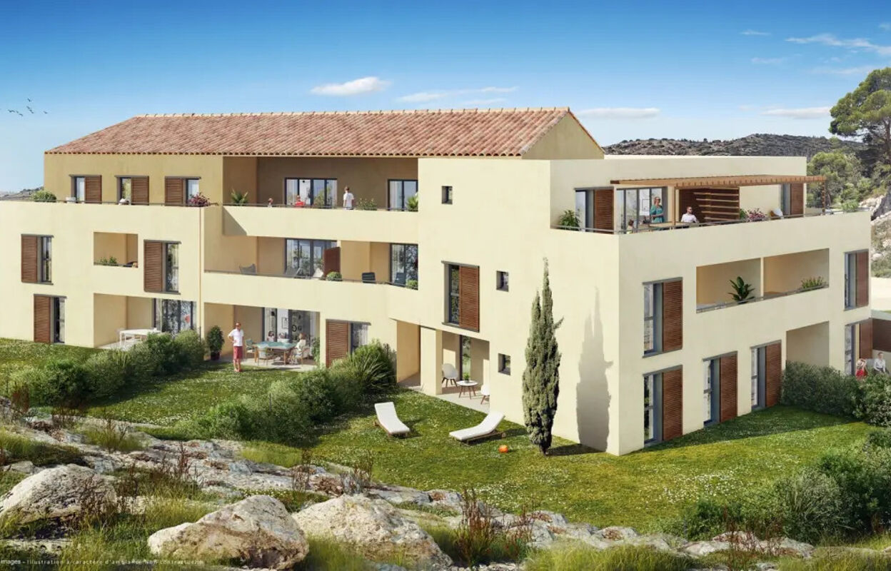 appartement neuf T2, T3, T4 pièces 41 à 87 m2 à vendre à Meyrargues (13650)