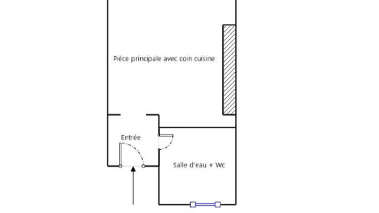 appartement 1 pièces 16 m2 à vendre à Grenoble (38000)