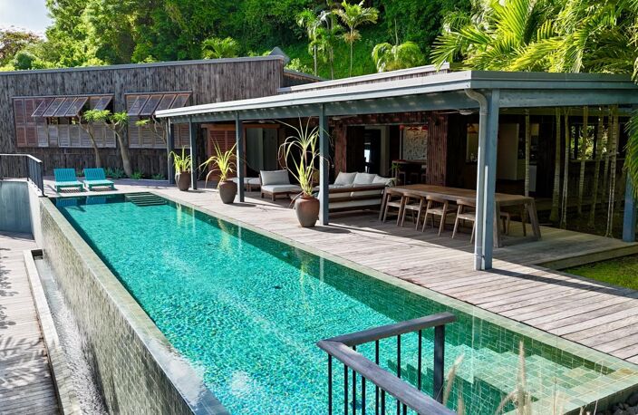 Le François / Villa d'architecte avec vue mer, piscine et villa d'amis — photo 3