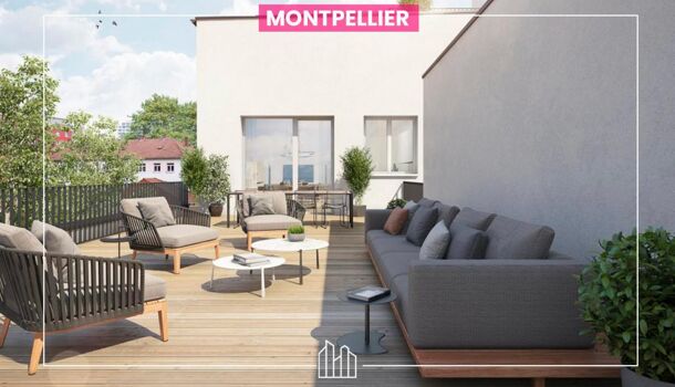 Appartement 3 pièces  à vendre Montpellier 34000