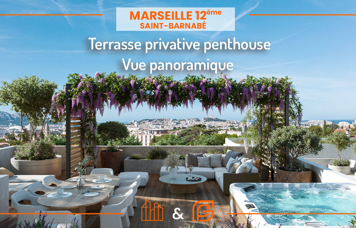 appartement 4 pièces 84 m2 à vendre à Marseille 12 (13012)