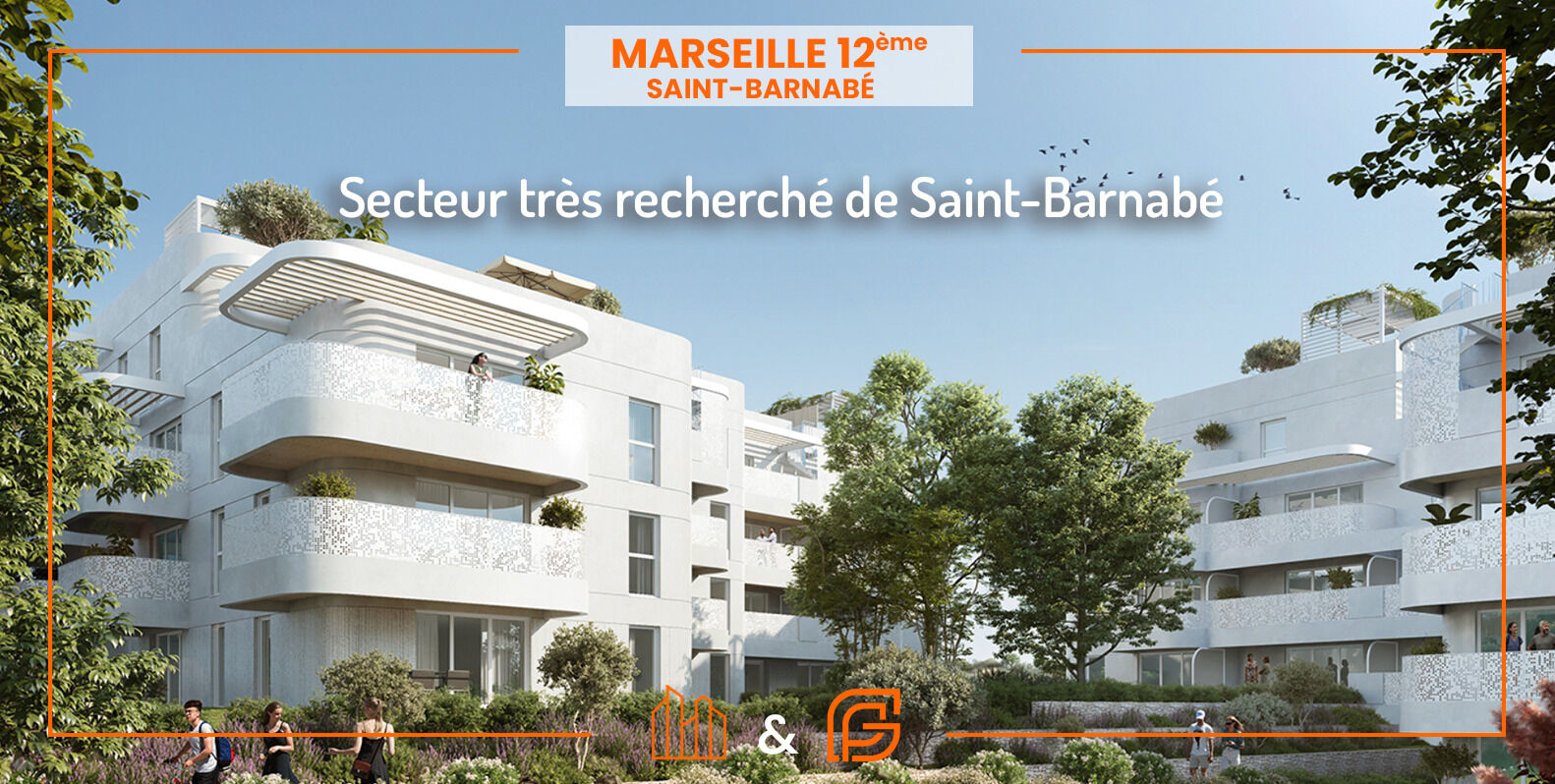 Appartement  T3 à vendre Marseille 12eme 13012