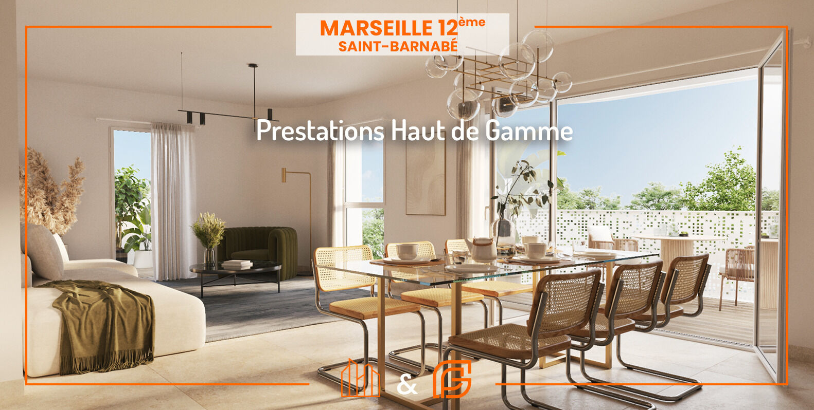 Appartement  T3 à vendre Marseille 12eme 13012