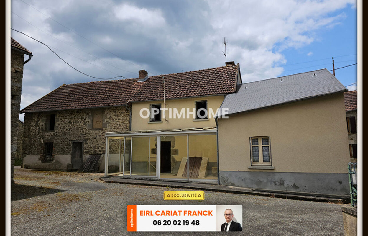 maison 2 pièces 90 m2 à vendre à Saint-Étienne-de-Fursac (23290)