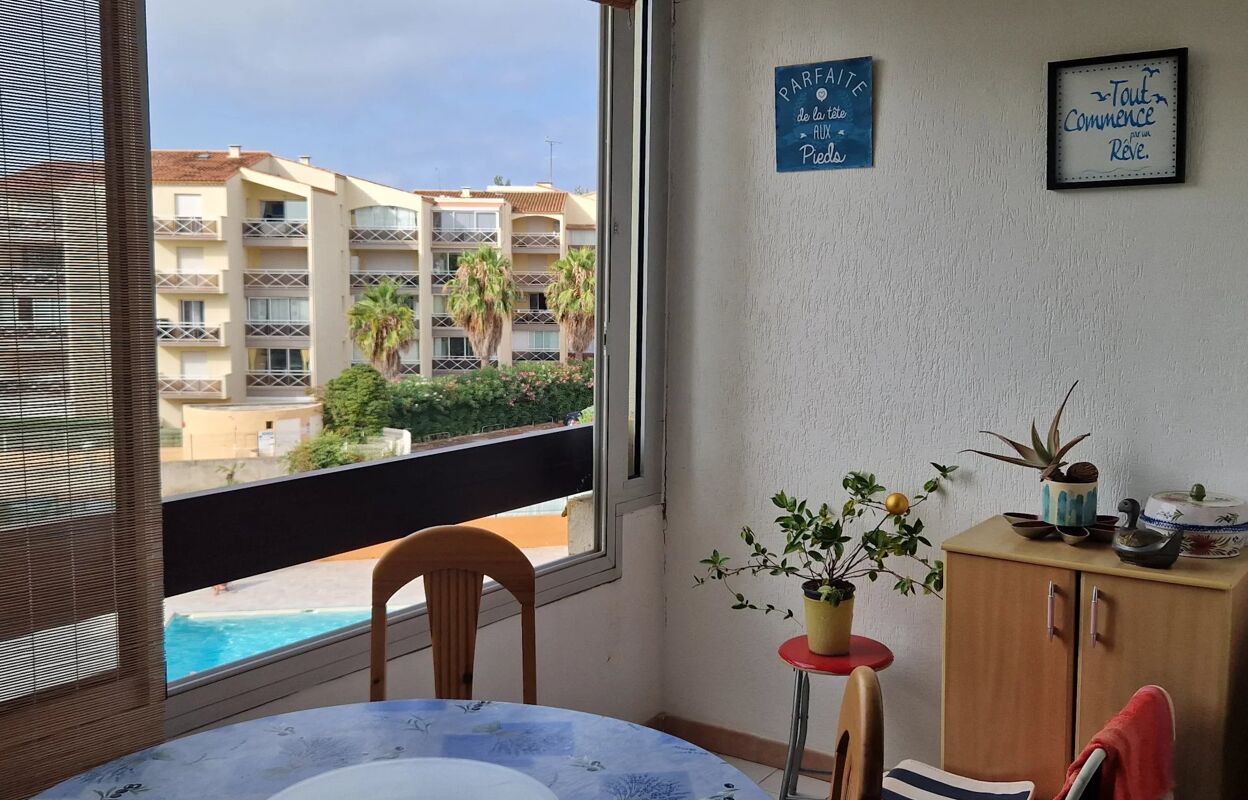 appartement 2 pièces 31 m2 à vendre à Cap d'Agde (34300)