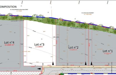 terrain  pièces 1300 m2 à vendre à Bourret (82700)