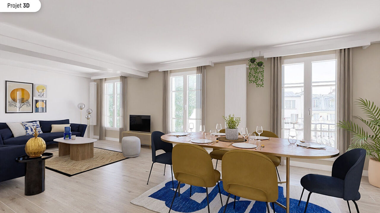 appartement 4 pièces 97 m2 à vendre à Paris 18 (75018)