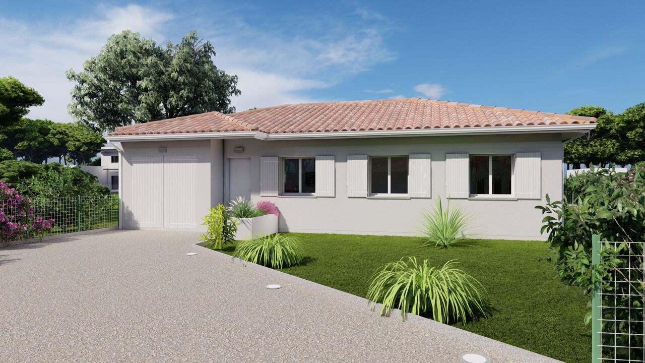 maison 86 m2 à construire à Narrosse (40180)