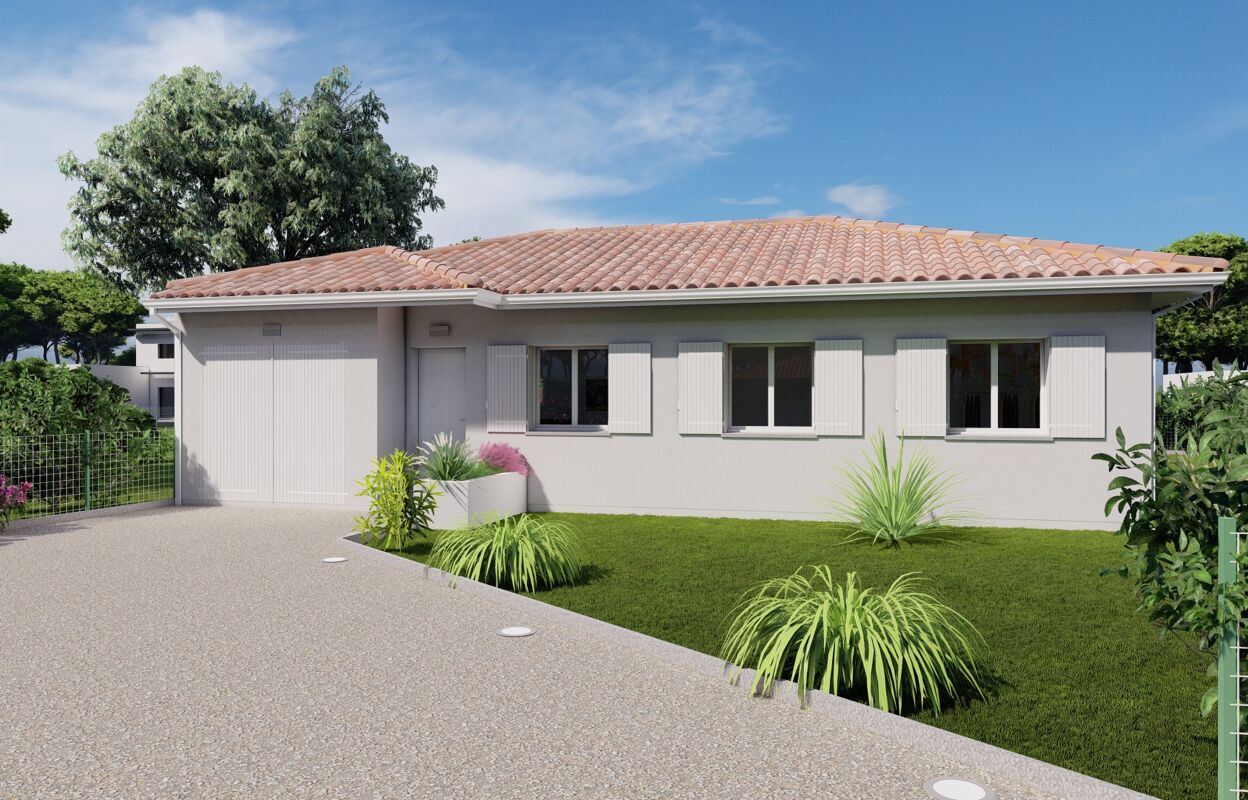 maison 86 m2 à construire à Narrosse (40180)