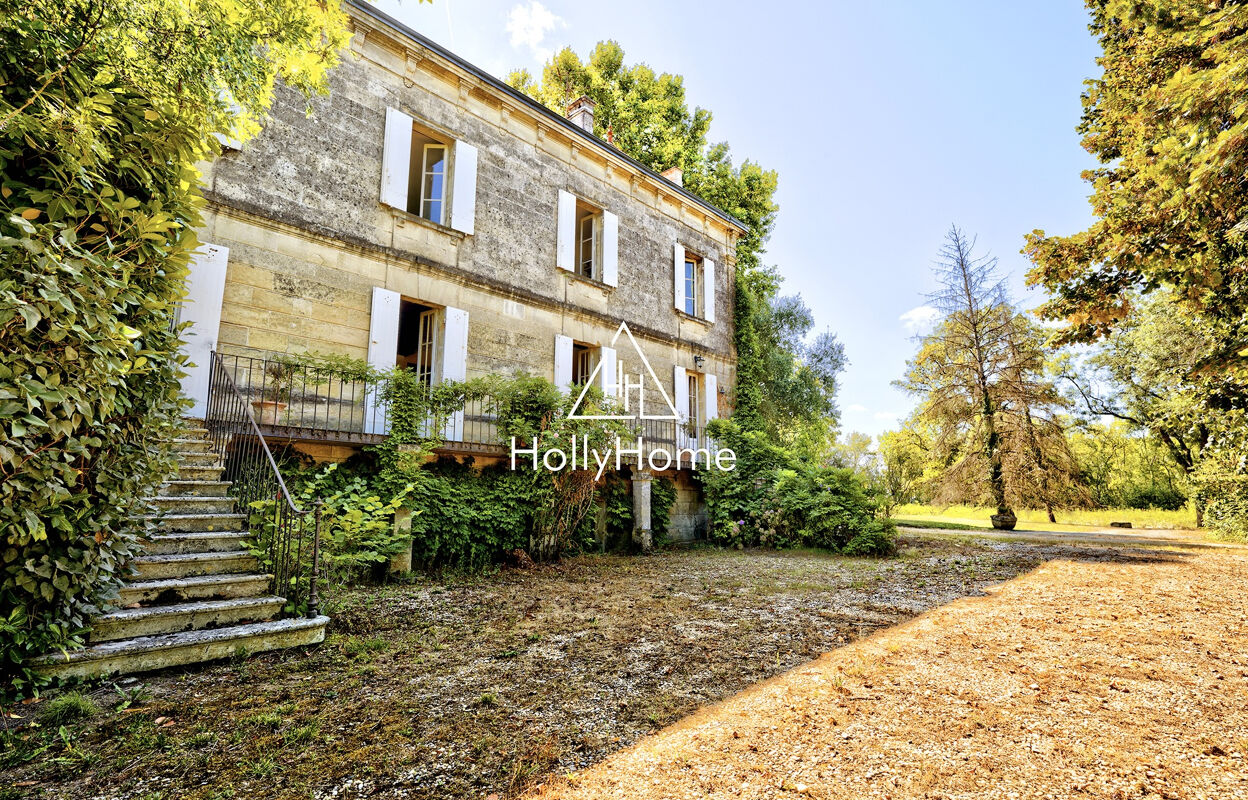 maison 10 pièces 350 m2 à vendre à Arveyres (33500)