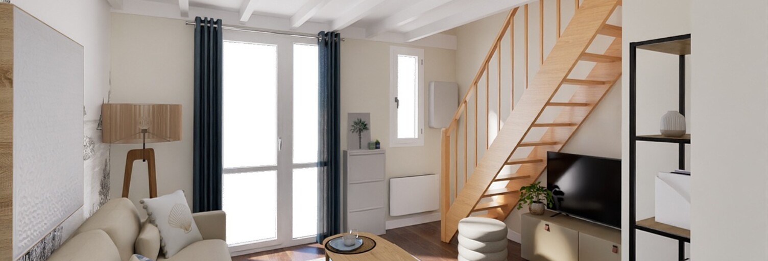 Maison 3 Pièces 31 m² à vendre à Meschers-sur-Gironde (17132)