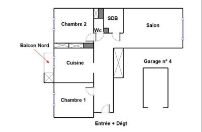 vente appartement 150 000 € à proximité de Claix (38640)