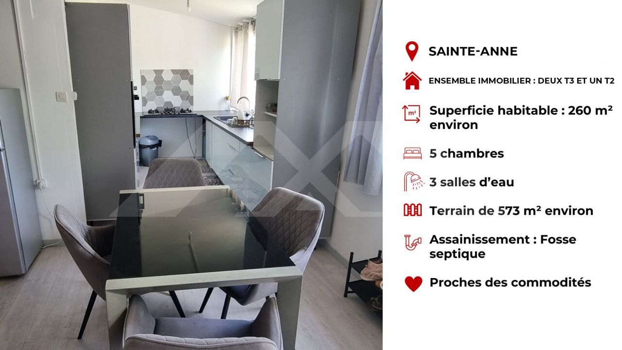 immeuble  pièces 260 m2 à vendre à Saint-Benoît (97470)