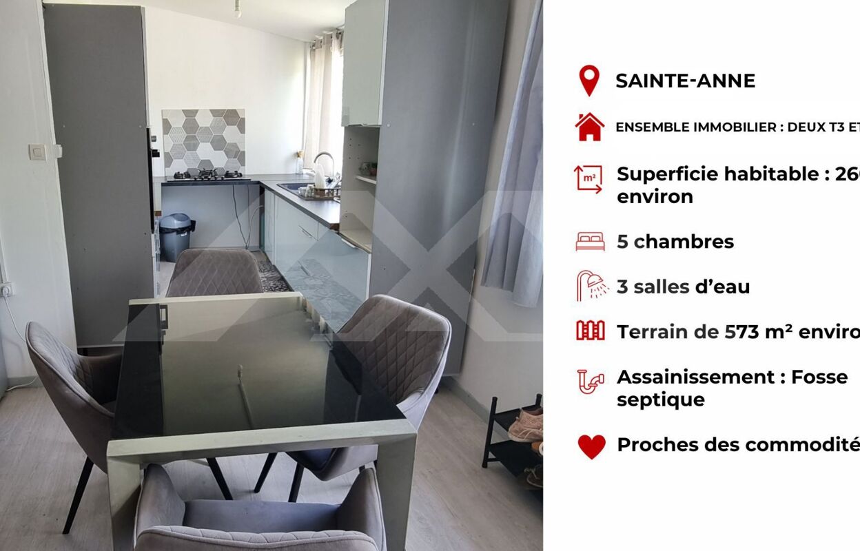 immeuble  pièces 260 m2 à vendre à Saint-Benoît (97470)