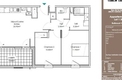 location appartement 774 € CC /mois à proximité de Millery (69390)