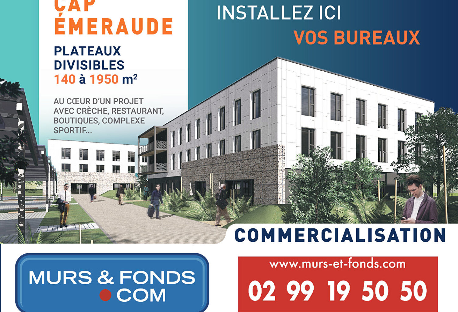 PLEURTUIT - CAP EMERAUDE - PROGRAMME NEUF TERTIAIRE — photo 1