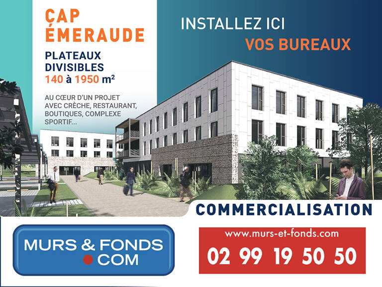 PLEURTUIT - CAP EMERAUDE - PROGRAMME NEUF TERTIAIRE — photo 1