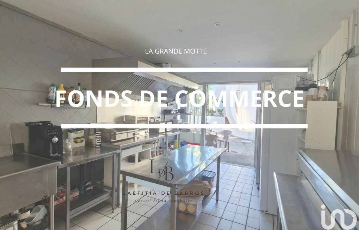 commerce  pièces 23 m2 à vendre à La Grande-Motte (34280)