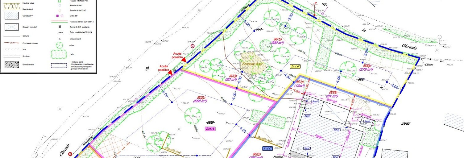 Terrain  758 m² à vendre à Marlioz (74270)